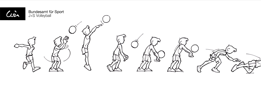 Illustration J+S Volleyball